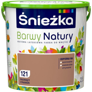 Śnieżka Barwy Natury - Pachnący Cynamon 121 - 2,5l