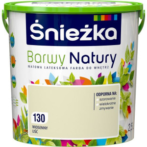 Śnieżka Barwy Natury - Wiosenny Liść 130 - 2,5l