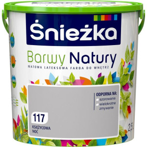 Śnieżka Barwy Natury - Księzycowa Noc 117 - 2,5l
