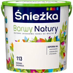 Śnieżka Barwy Natury -różowa Magn. 113 - 2,5l