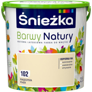 Śnieżka Barwy Natury-piaszczysta Plaża 102 2,5l