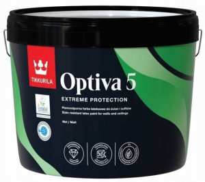 TIKKURILA OPTIVA MATT 5 farba lateksowa 9L