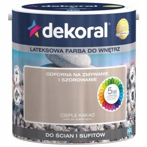 DEKORAL Farba AKRYLIT W Ciepłe Kakao 2,5L