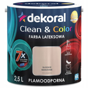 DEKORAL Clean&Color Słodkie Marzenie 2,5L