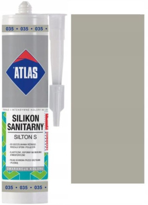 Atlas Silikon Silton Szary 035 280ml