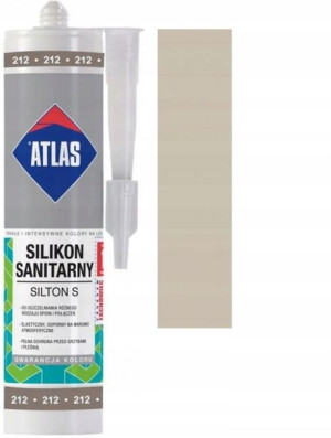 Atlas Silikon Silton S Szarobrązowy 280ml