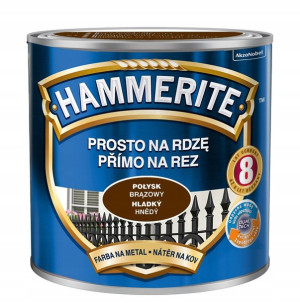 Hammerite Farba Na Rdzę Brązowy Połysk 0.7l