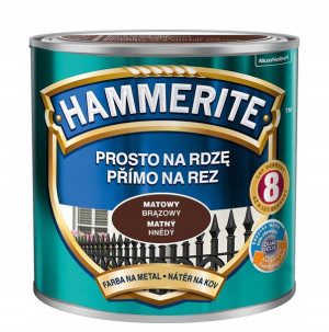 Hammerite Farba Na Rdzę Brązowy Matowy 0.7l