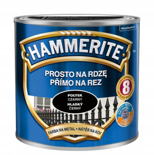 Hammerite Farba Na Rdzę Czarna 0.7l Połysk