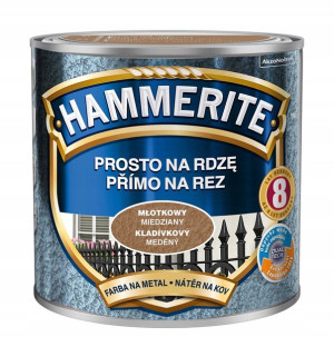Hammerite Farba Na Rdzę 0.7l Miedziany Młotkowy