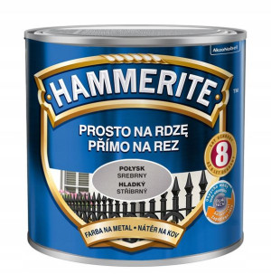 HAMMERITE FARBA NA RDZĘ 2.5 L srebrny