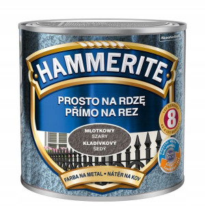 Hammerite Farba Na Rdzę 2.5l Szary Młotkowy