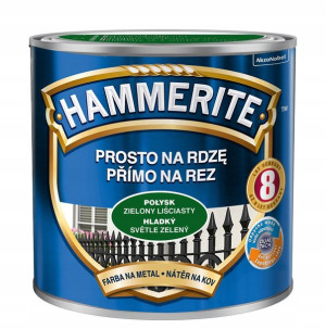 HAMMERITE FARBA NA RDZĘ 0.7 L zielony liściasty