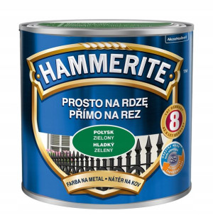 HAMMERITE FARBA NA RDZĘ 0.7 L zielony