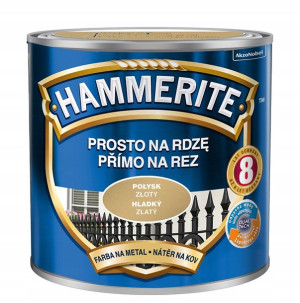 Hammerite Farba Na Rdzę 0.7 L Złoty Połysk