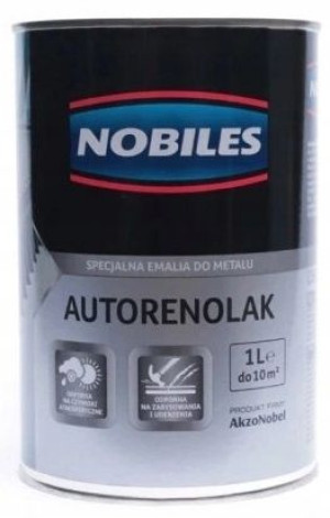 Farba Nobiles Autorenolak farba F-224 biała 1L