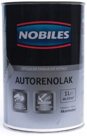 Nobiles Autorenolak do metalu C- 420 niebieski 1L