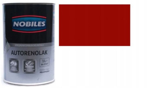 Nobiles farba Autorenolak L-80 czerwona ciemna1L