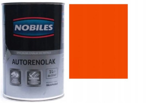 Nobiles Autorenolak farba F-294 pomarańcz 1L
