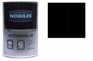 Farba Nobiles Autorenolak Czarna 1L