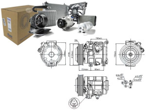 Sprężarka Klimatyzacji Toyota Rav 4 Ii 2.0 05.00-1