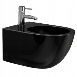 Bidet Podwieszany Carlo Mini Black Czarny Rea