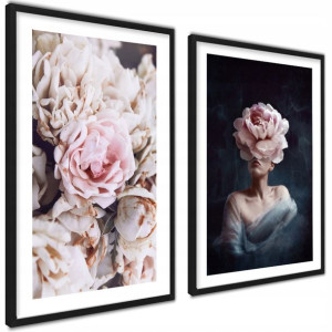 Nowoczesne Plakaty Glamour Kobieta 40x50 bez ram