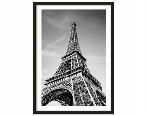 Obrazek w ramie Plakat Wieża Eiffla Paris XXL