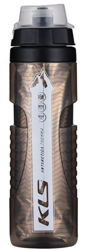 Bidon Antarctica 650 ml firmy Kellys w kolorze Charcoal Black