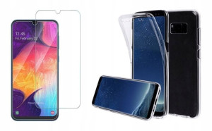 Ochronny Zestaw Premium Samsung Szkło + Etui