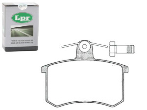 Klocki Hamulcowe T Audi 80 83- 90 84- Lpr