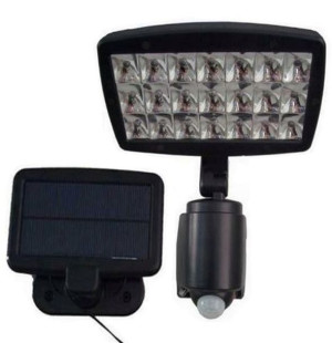 Solarny Halogen 21led Mocny Naświetlacz Czujnik