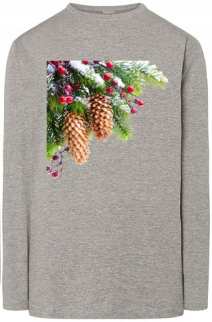 Szyszka Świąteczna Modna Bluza Longsleeve r.M