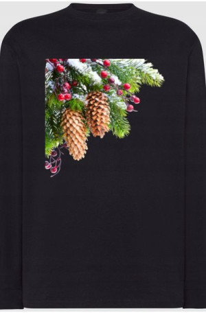 Szyszka Świąteczna Modna Bluza Longsleeve r.S