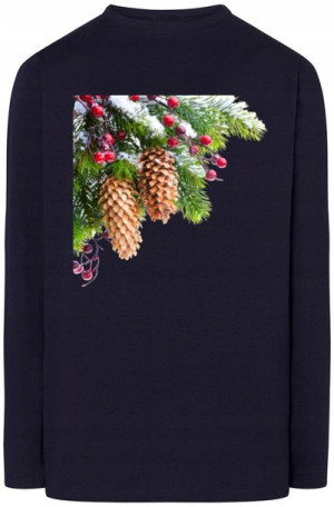 Szyszka Świąteczna Modna Bluza Longsleeve r.XXL