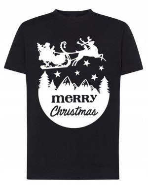 T-shirt Boże Narodzenie Modny Prezent Rozm.S