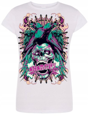 T-Shirt damski Anarchy Anarchia Punk R.M
