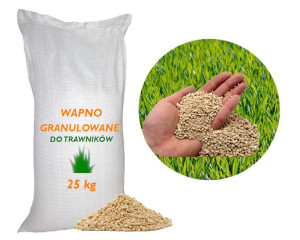 Wapno Granulowane Nawozowe Trawnik Caco3 25kg