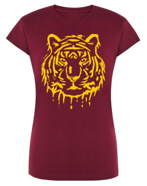 T-Shirt damski duży nadruk TYGRYS Rozm.S
