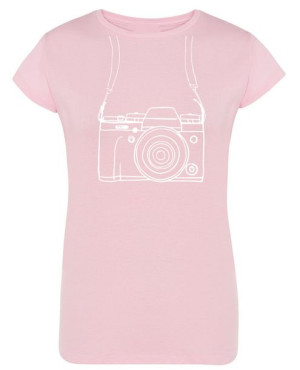 T-Shirt damski fajny nadruk Aparat r.L