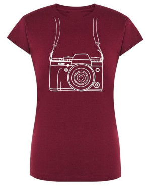 T-Shirt damski fajny nadruk Aparat r.XXL