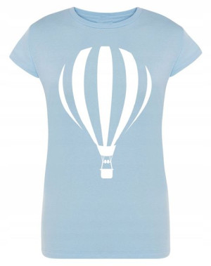 T-Shirt damski fajny nadruk BALON Rozm.L