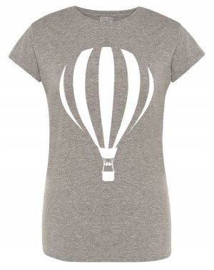 T-Shirt damski fajny nadruk BALON Rozm.M