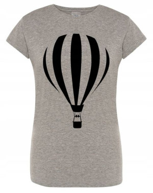 T-Shirt damski fajny nadruk BALON Rozm.M