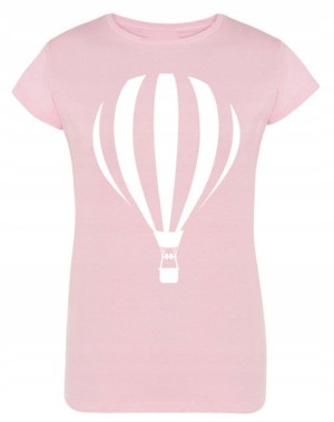 T-Shirt damski fajny nadruk BALON Rozm.XL