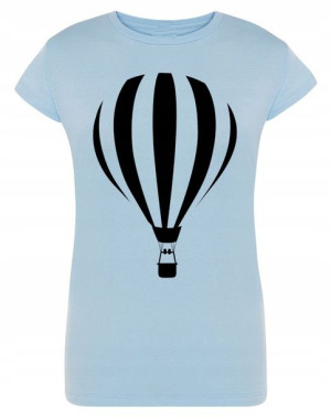 T-Shirt damski fajny nadruk BALON Rozm.XXL
