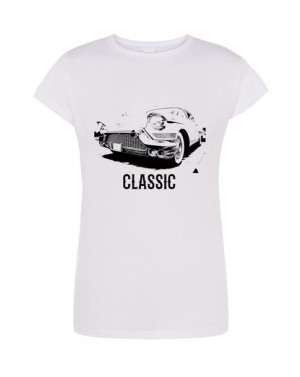 T-Shirt damski fajny nadruk Classic Klasyk r.XL