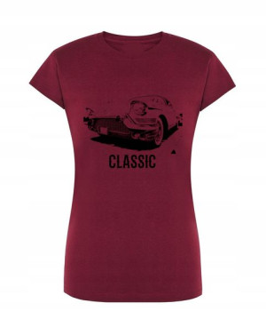 T-Shirt damski fajny nadruk Classic Klasyk r.XXL