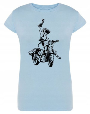T-Shirt damski fajny nadruk Kobieta KOT r.XXL