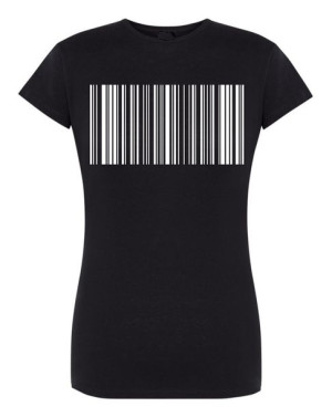 T-Shirt damski fajny nadruk KOD KRESKOWY r.XXL